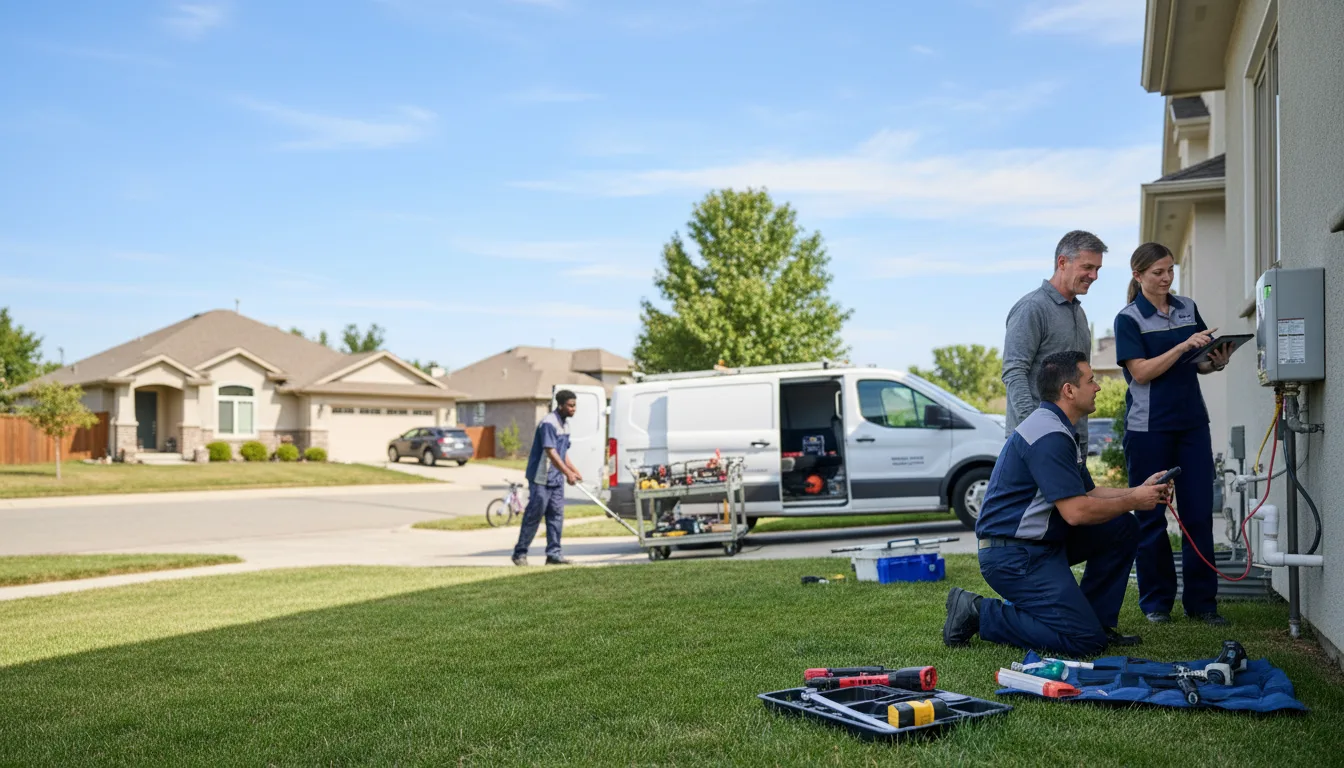 Tankless water heater service in Dilltown, PA